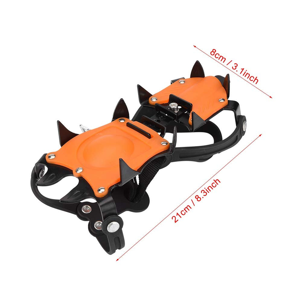 VGEBY ice crampons tested for performance in very cold environments