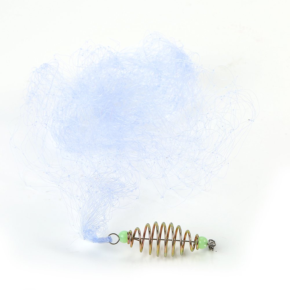 VGEBY copper spring bait holder on the net for lure placement