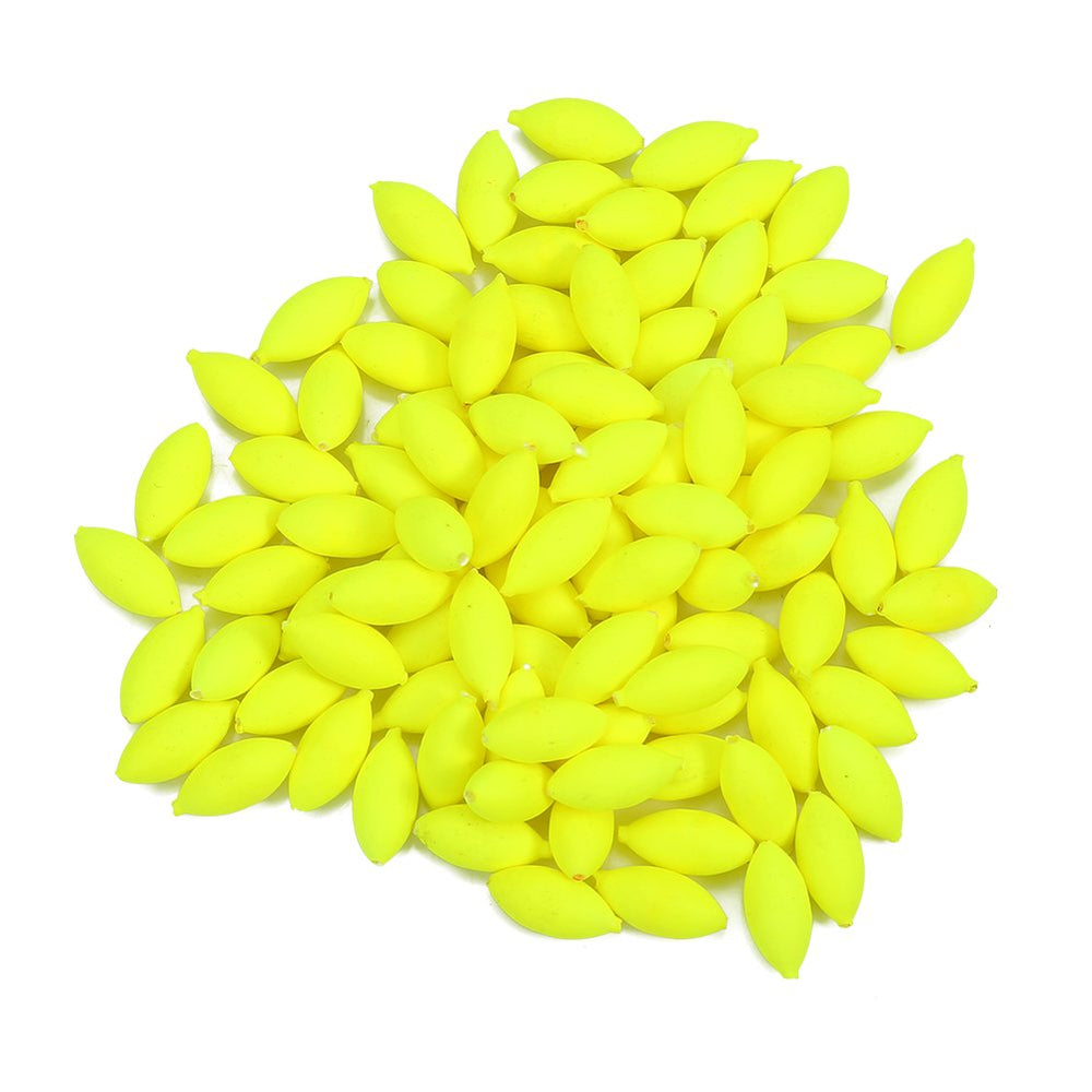 VGEBY fishing floats beads packshot highlights yellow buoyant beads for lure setups.