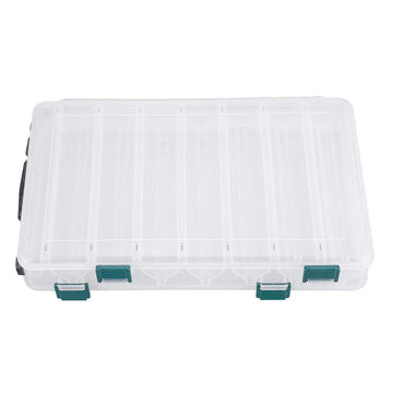 VGEBY double-sided fishing lure box designed for quick lure access.