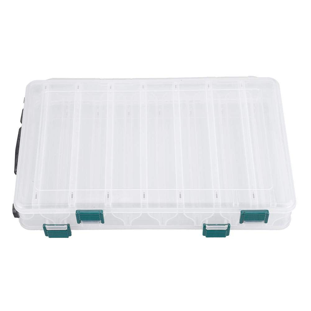 VGEBY double-sided fishing lure box designed for quick lure access.