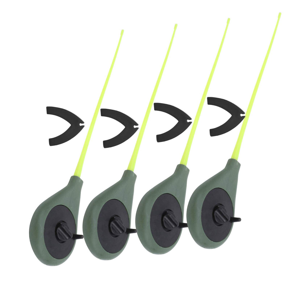 VGEBY four-piece ice fishing kit ready for reservoir or pond setups.