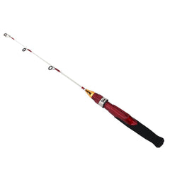 VGEBY portable ice fishing rod with detachable pole for backpack storage.