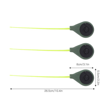 VGEBY ice rod tip accessories highlight high sensitivity during cold-water sessions.
