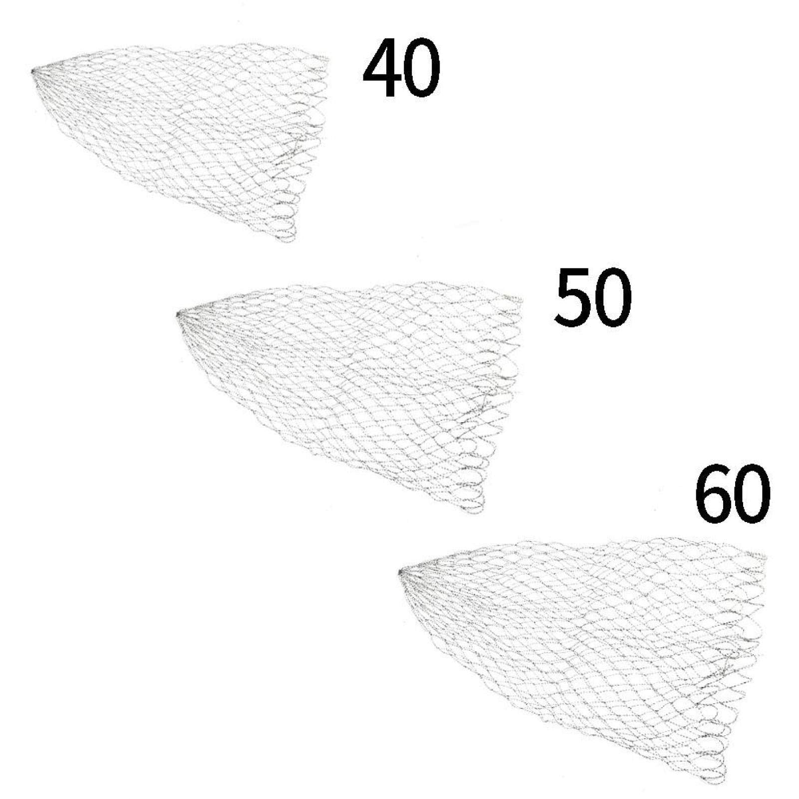 VGEBY landing net 60cm diameter, lightweight for portable fishing setups.