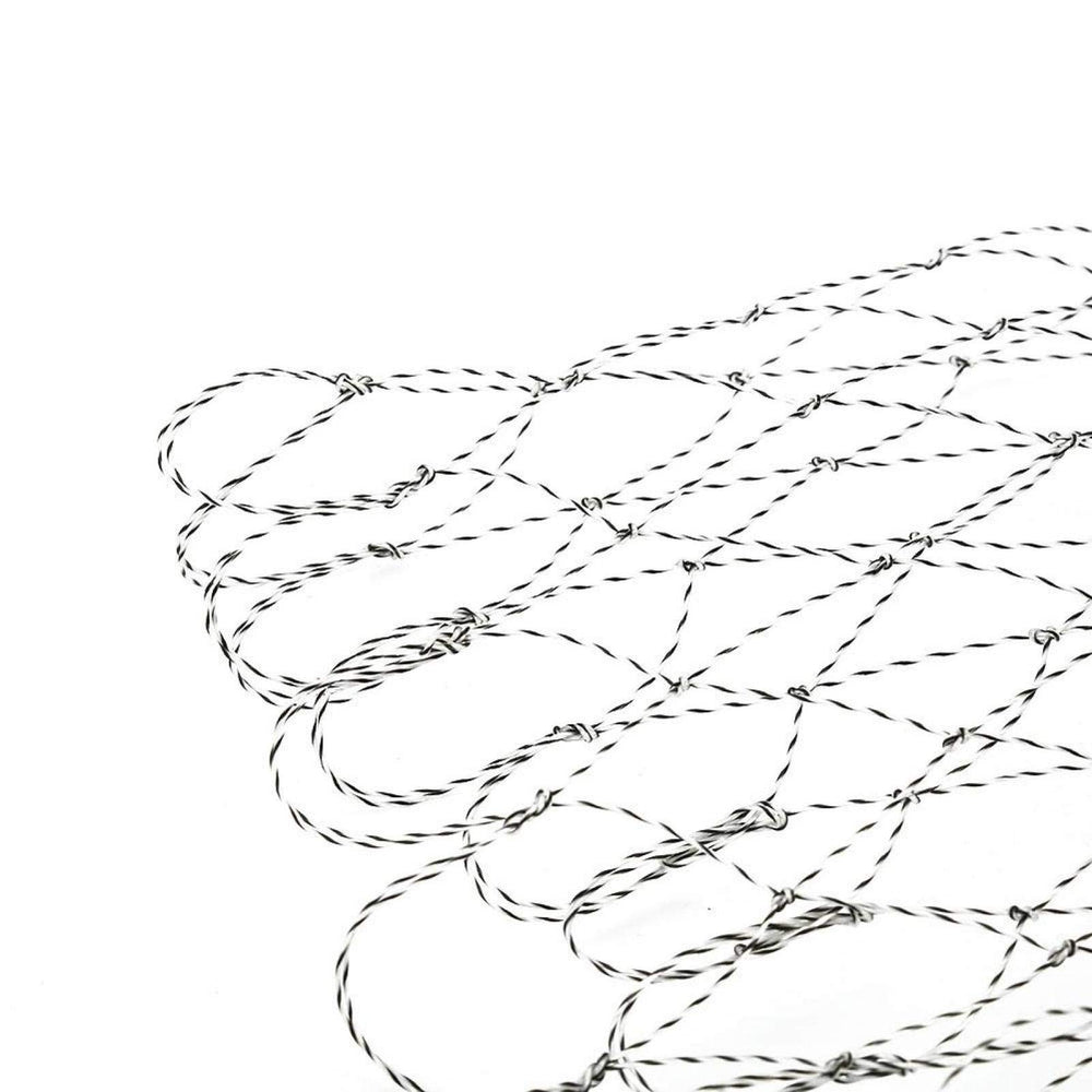 VGEBY landing net features double braided lines for durability and strength