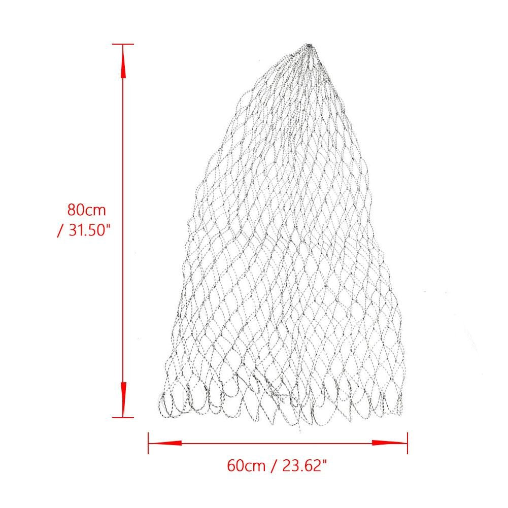 VGEBY landing net available in three sizes for carp, bass, and fly fishing