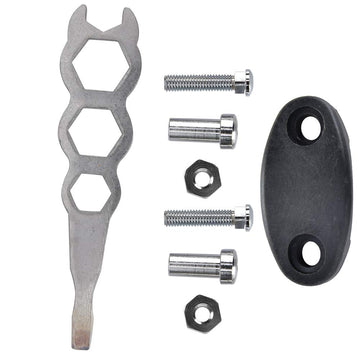 VGEBY large rubber olive-shaped handle offers comfortable grip during long sessions.