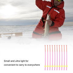 VGEBY lightweight ice fishing tip on rod for responsive feel