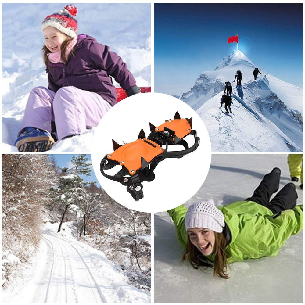 VGEBY mountaineering and hiking use case on a snowy trail