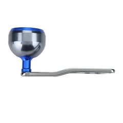 VGEBY blue power handle for Abu round baitcast reels showing compatibility