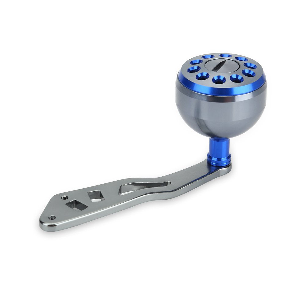 VGEBY blue power handle product image showing enhanced reel control