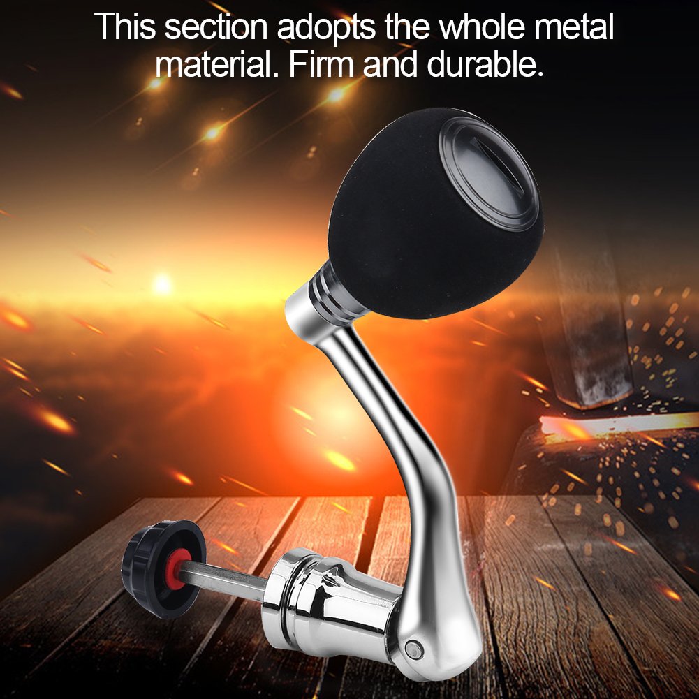 VGEBY premium metal reel handle offers durability and light weight.