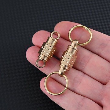VGEBY keychain secure design with ball location keeps keys securely in place.