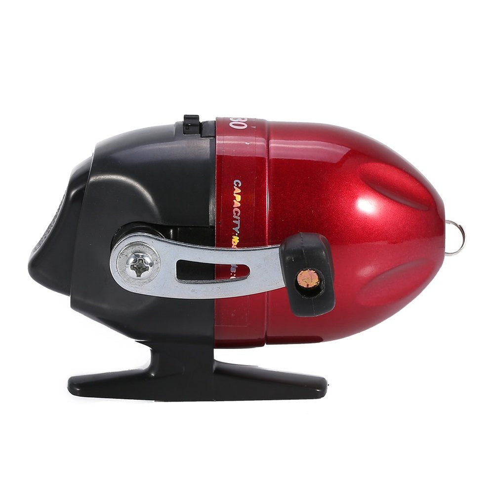 VGEBY Spincast reel rear cover protecting internals from debris.
