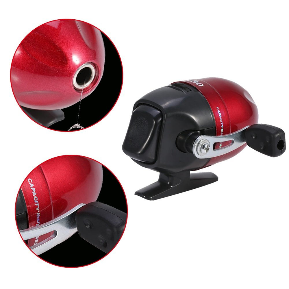 VGEBY Spincast reel spool with line ready for quick setup.