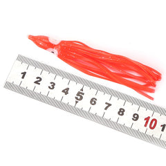 VGEBY squid lures with luminous octopus skirts ideal for low-light fishing