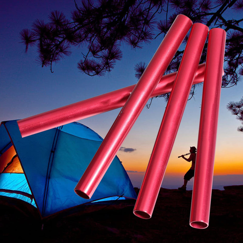 VGEBY lightweight aluminium corded pole segments ready for travel