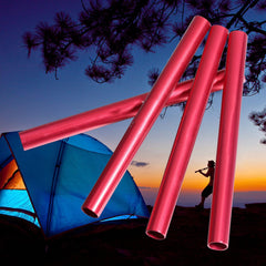VGEBY lightweight aluminium corded pole segments ready for travel