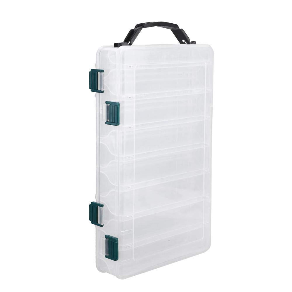 VGEBY box features drain holes to keep contents dry.