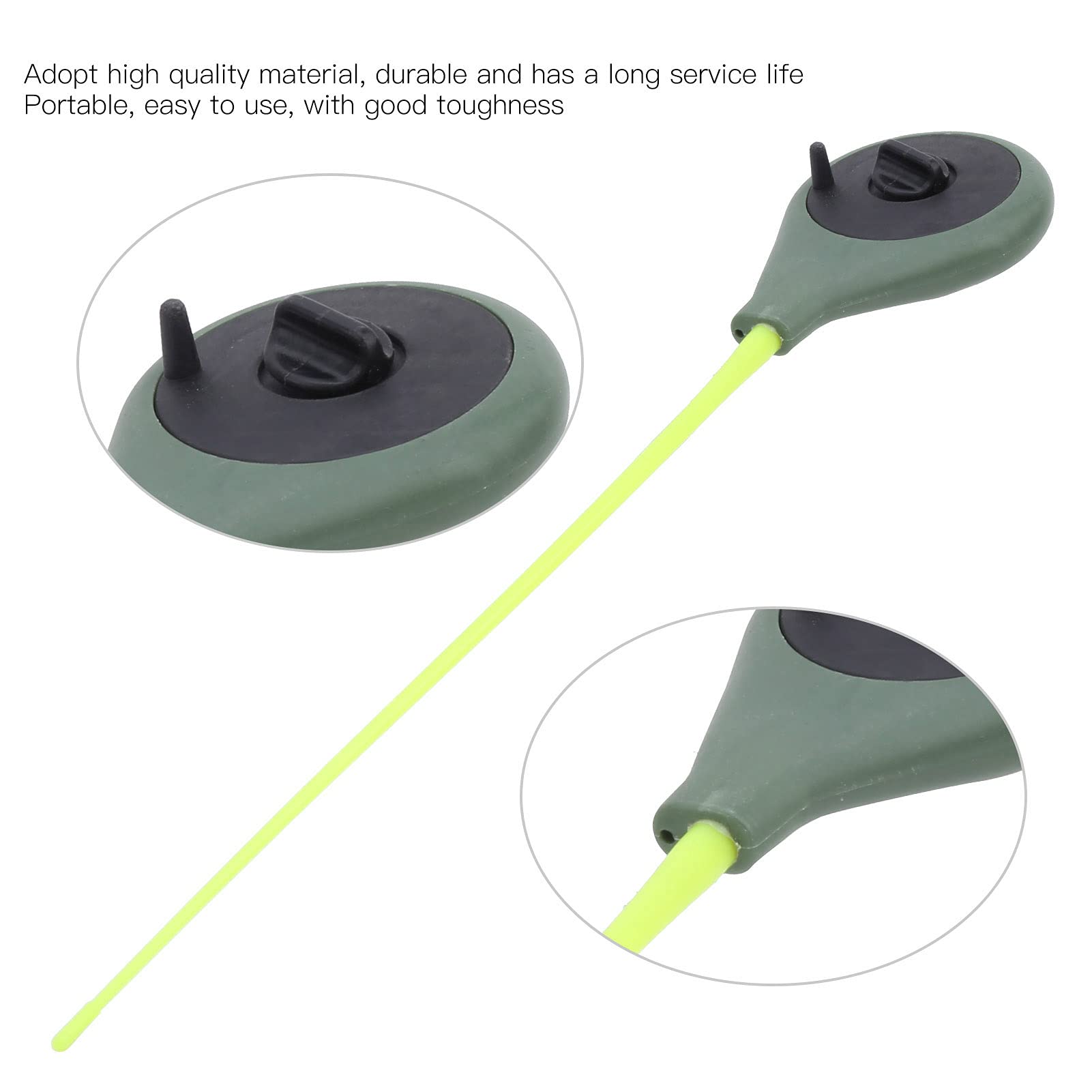 VGEBY lightweight winter fishing gear for effortless transport on frozen terrain.