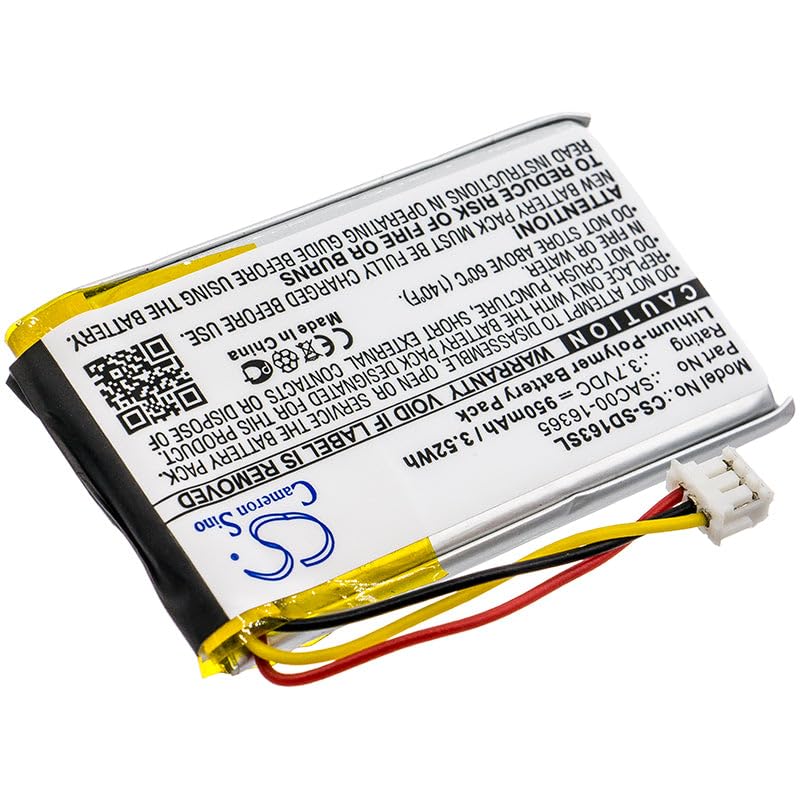 VI VINTRONS Li-Polymer 3.7V 950mAh battery for SportDOG extends training sessions.