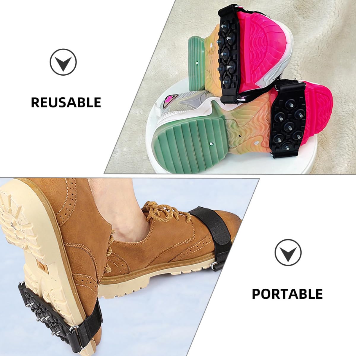 VICASKY compact design fits in a pocket or bag for on-the-go safety.