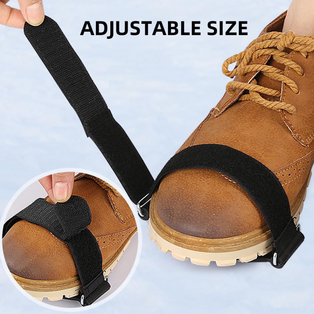 VICASKY easy-on, easy-off strap enables quick changes in cold weather.