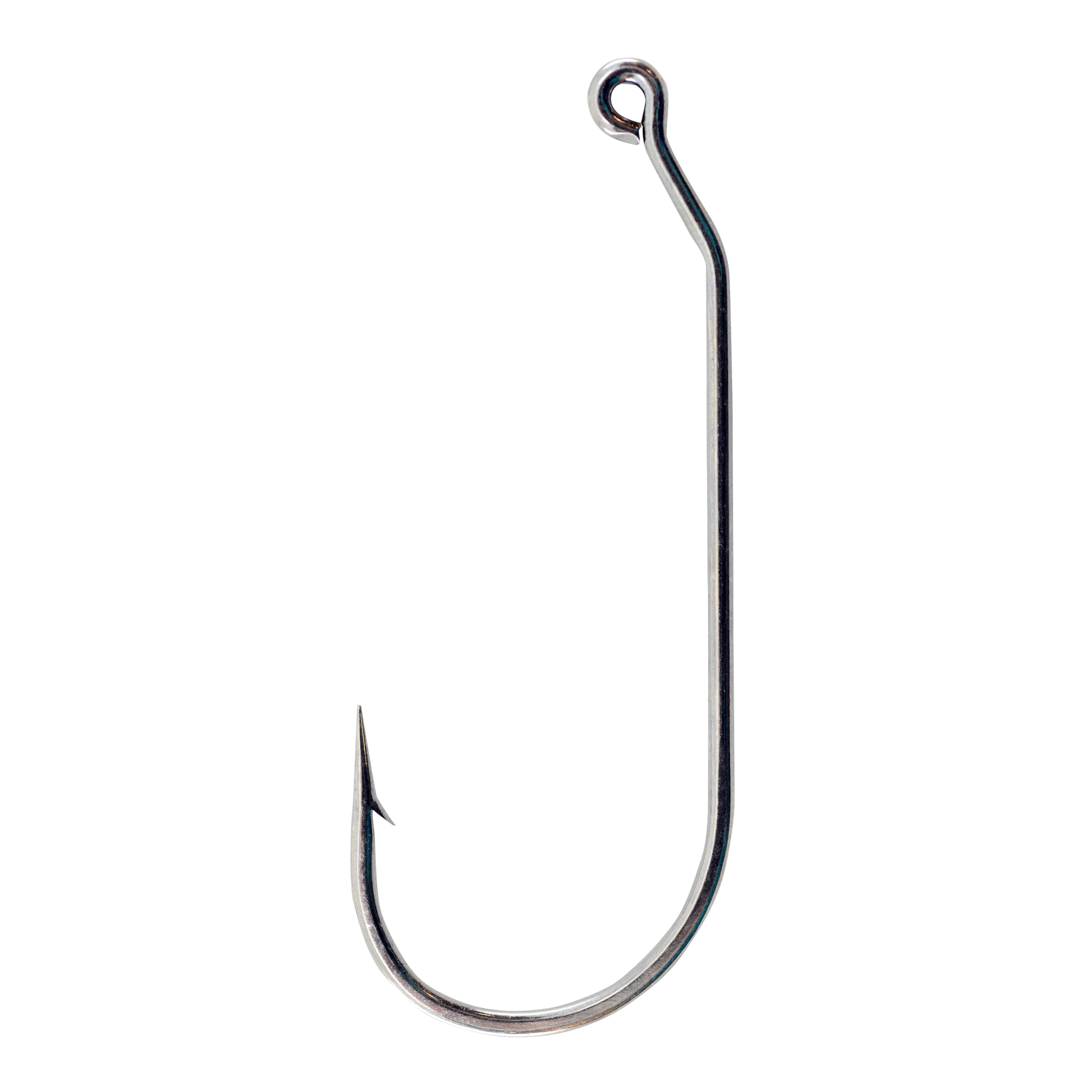 Victory 10886 jig hook in black nickel with a 30° round bend for durable fishing