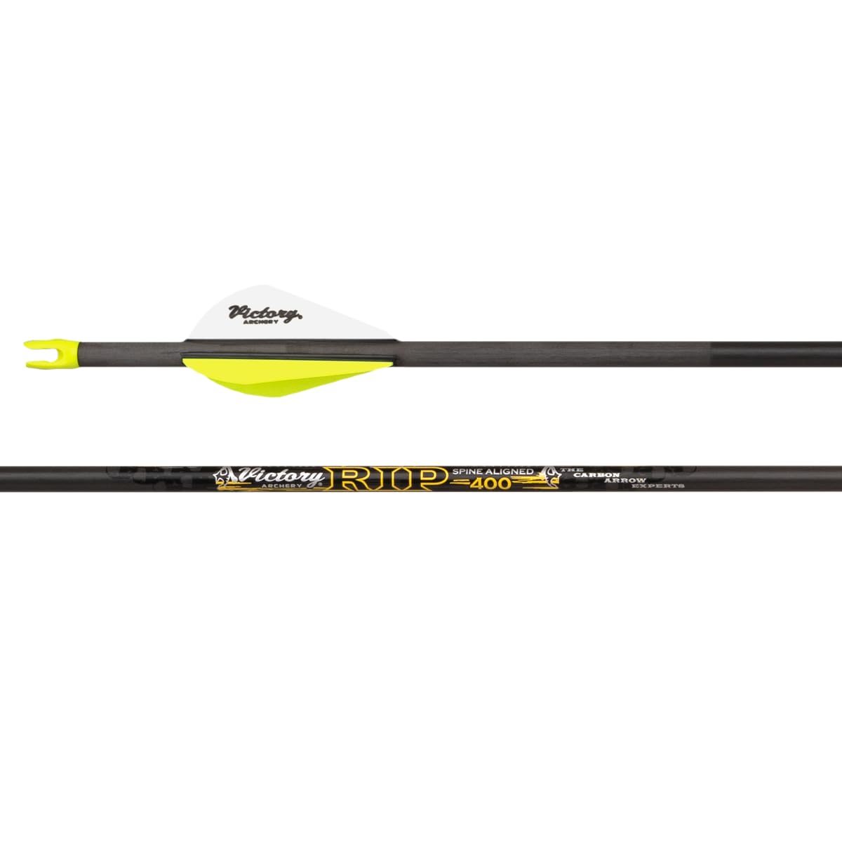 Victory Archery RIP 0.204 arrow full-length view for precision and tighter groups