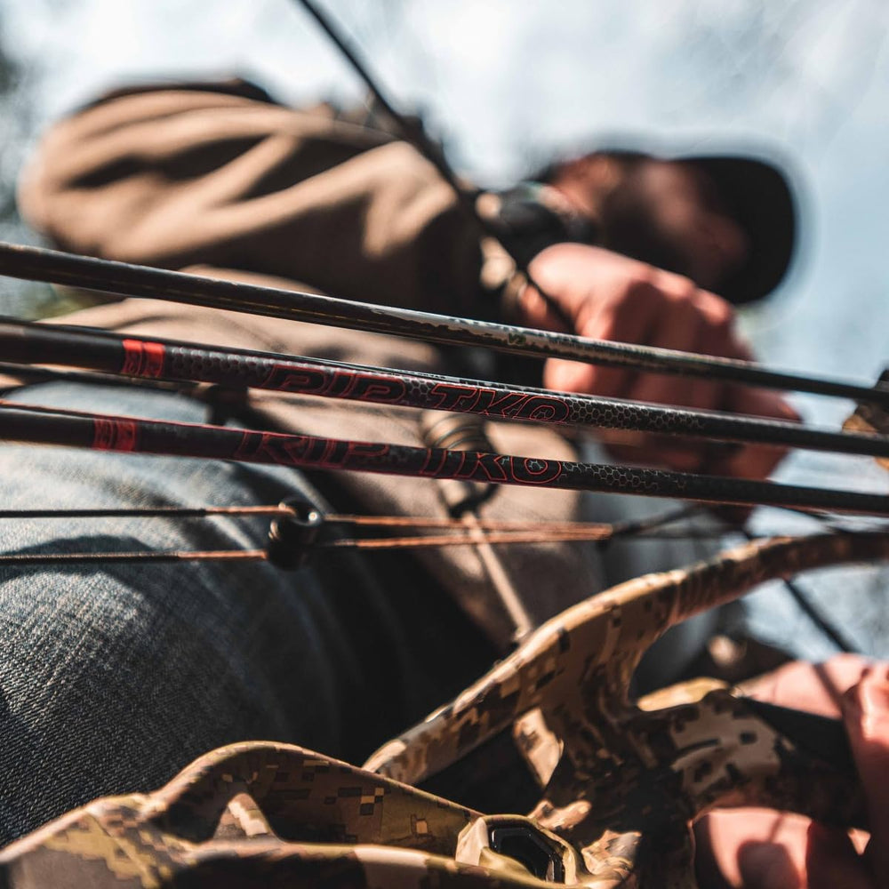 Victory Archery RIP TKO matched-weight pack supports precise shot groupings.