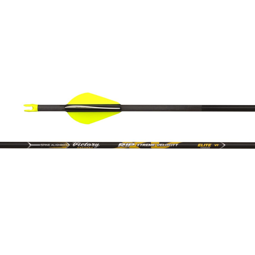 Victory Archery RIP XV six-pack fletched arrows for precision and quick setup