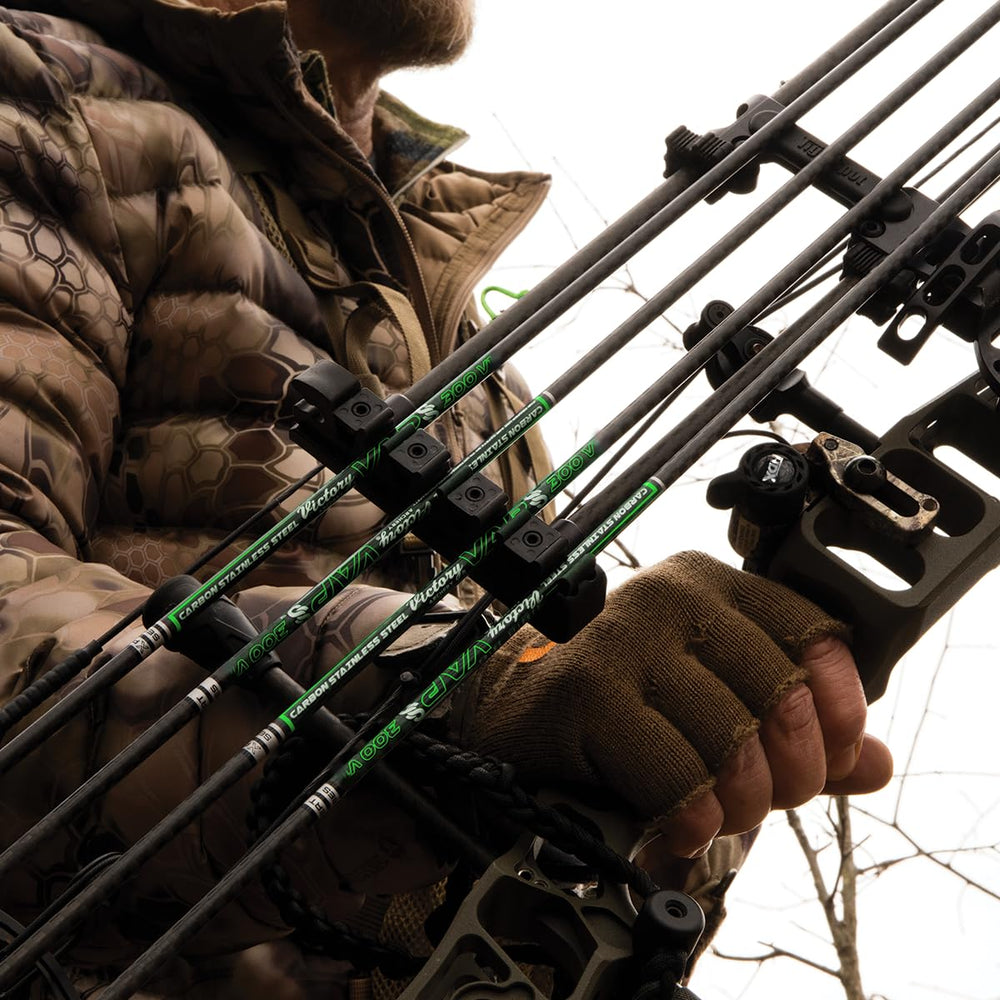 Victory Archery VAP SS 0.166 spine graphic showcases tight spine consistency for repeatable groupings