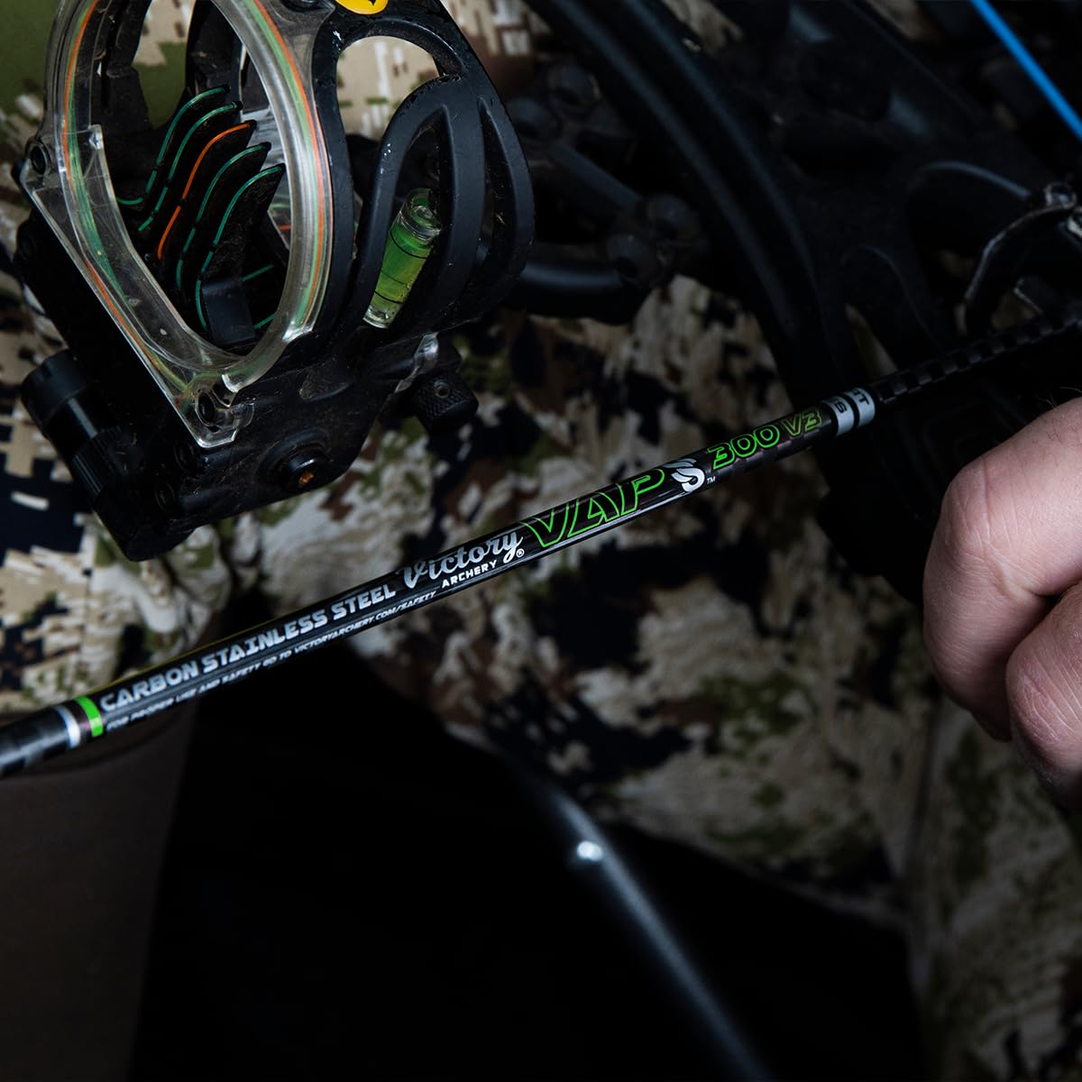 Victory Archery VAP SS 0.166 fletching KE tech emphasizes faster recovery and tighter groupings
