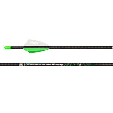 Victory Archery VAP SS 0.166 front view highlights micro-diameter speed potential for hunting accuracy