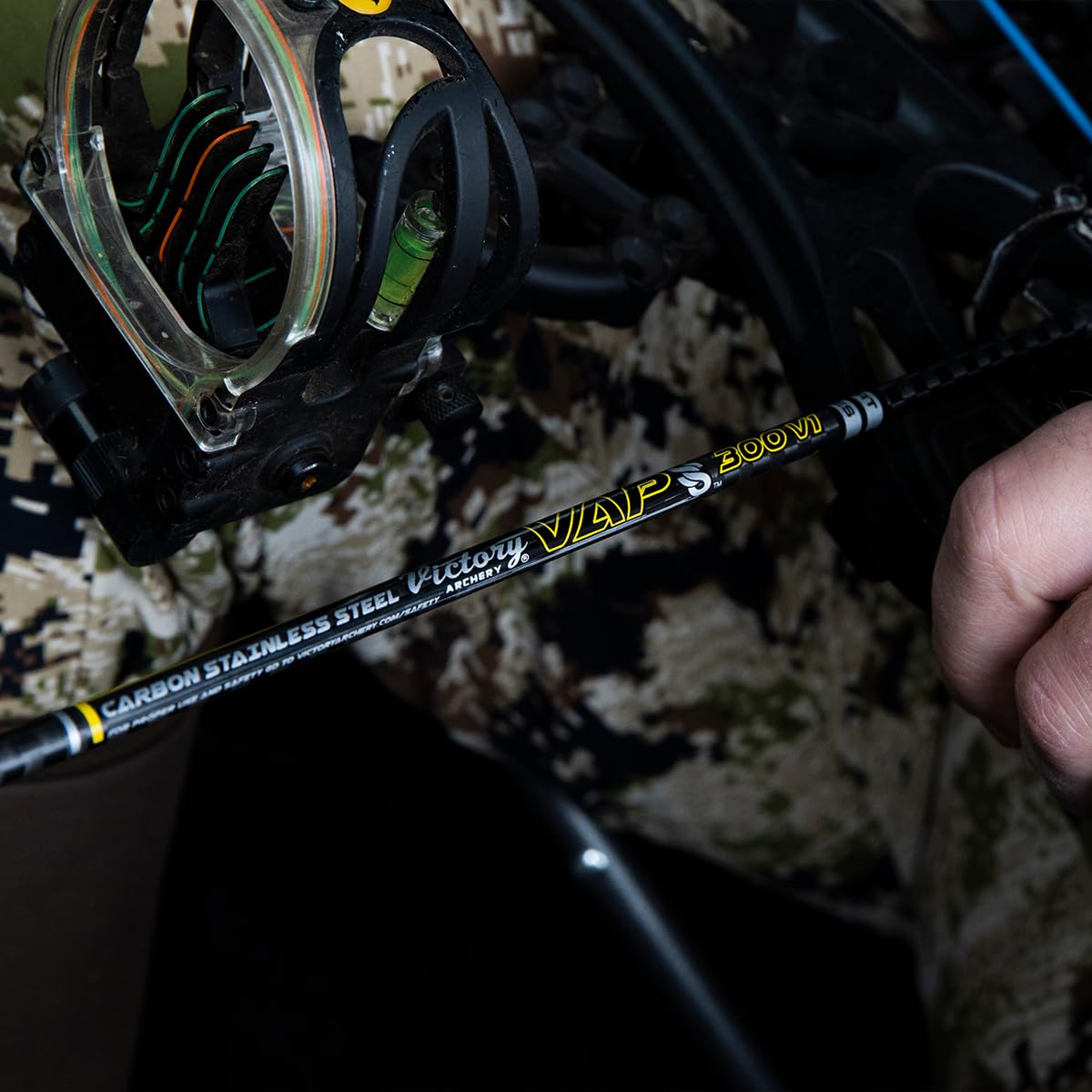 Victory Archery VAP SS 0.166 digitally spine-aligned for accuracy.