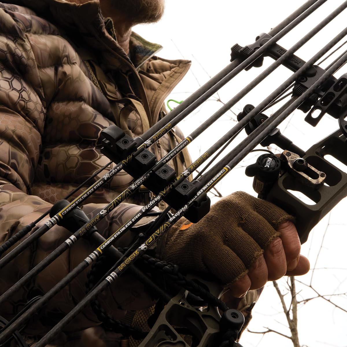 Victory Archery VAP SS 50gr insert and 8gr nocks for reliable field setups.