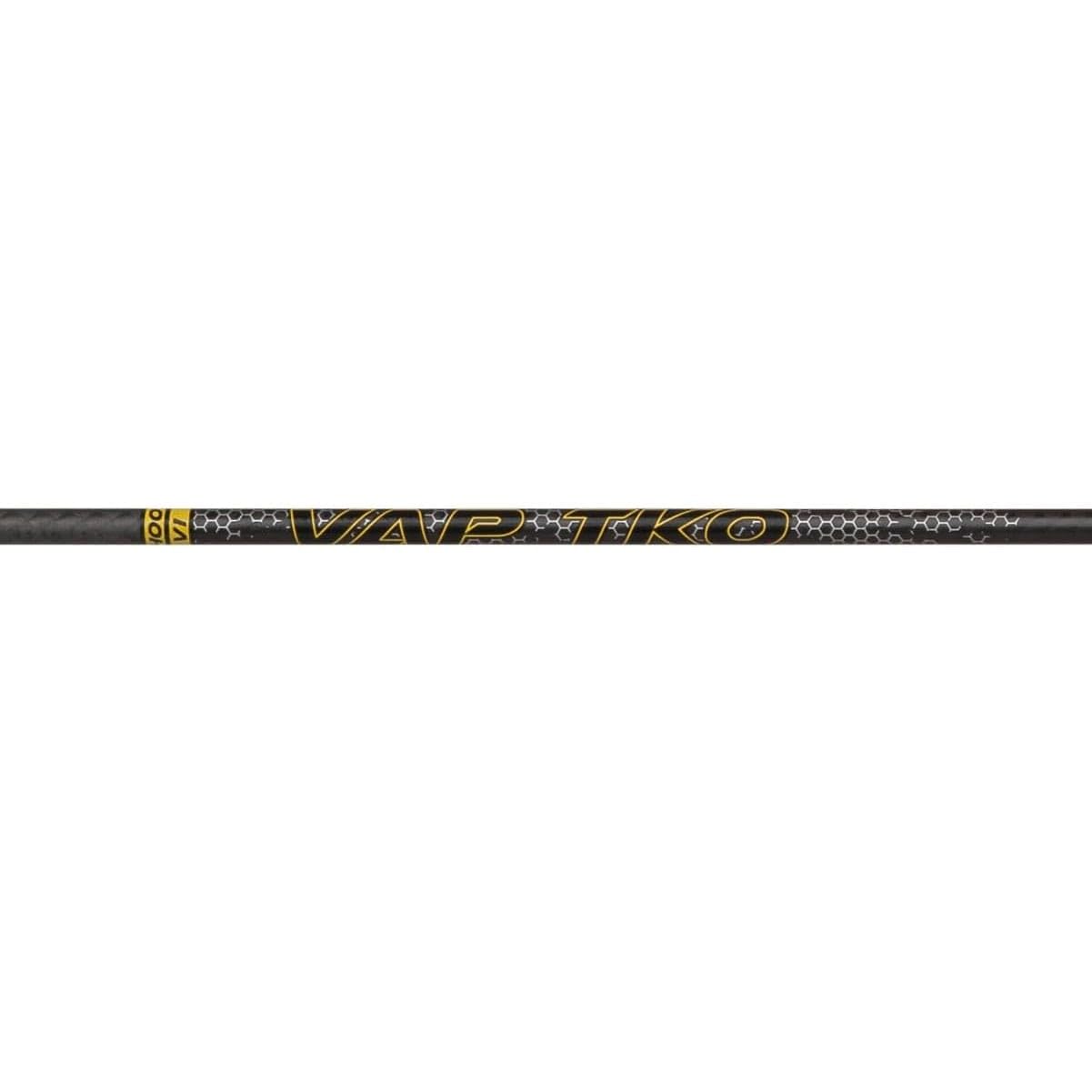 Victory Archery VAP TKO 0.166 carbon-fiber construction for fast, clean penetration.