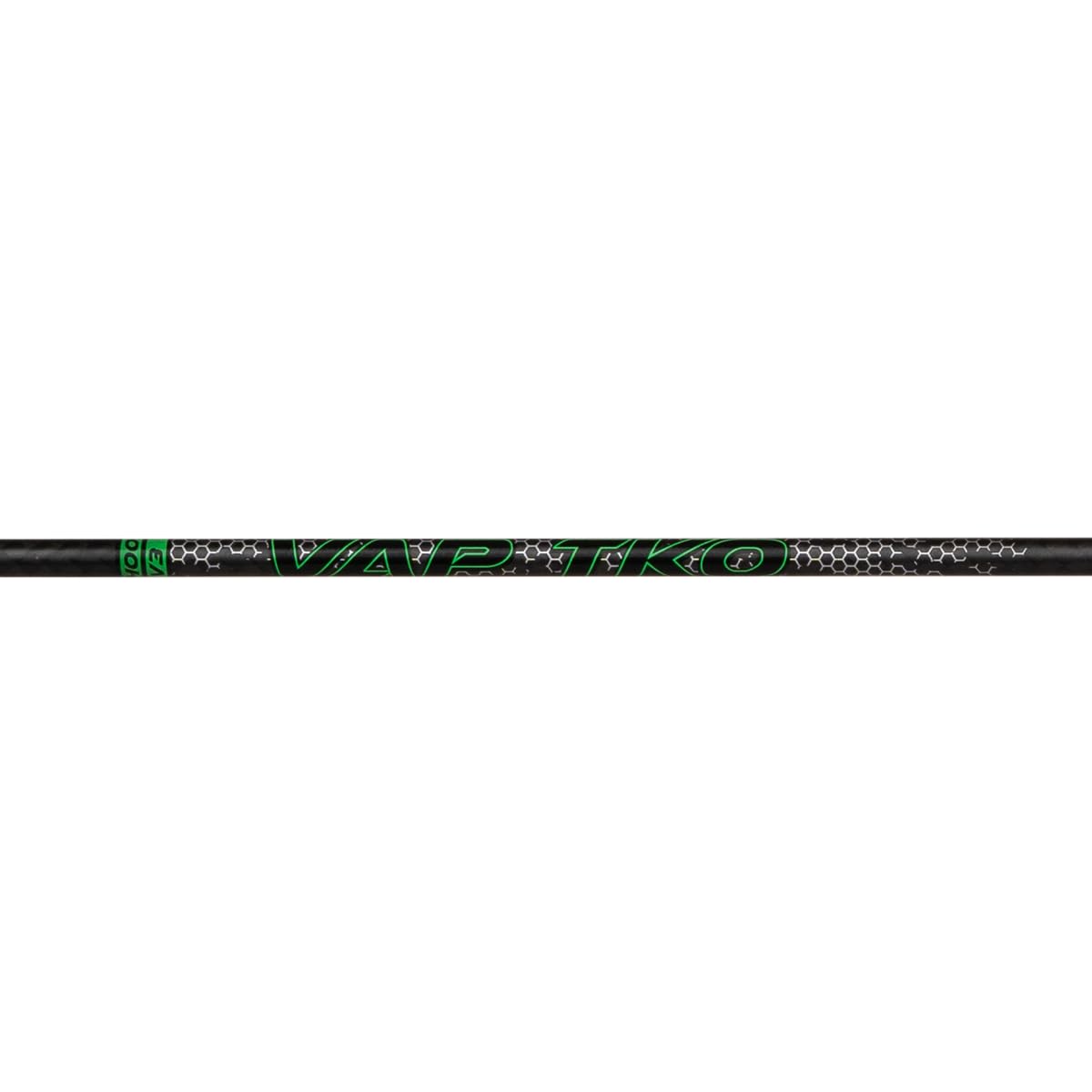 Victory Archery VAP TKO 0-166 close-up arrow shaft showcasing precision finish and speed potential