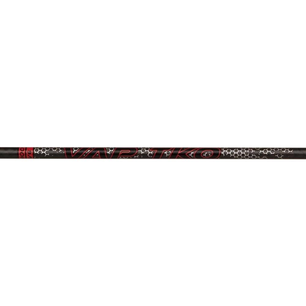 Victory Archery VAP TKO arrow in red finish ready for hunting precision.