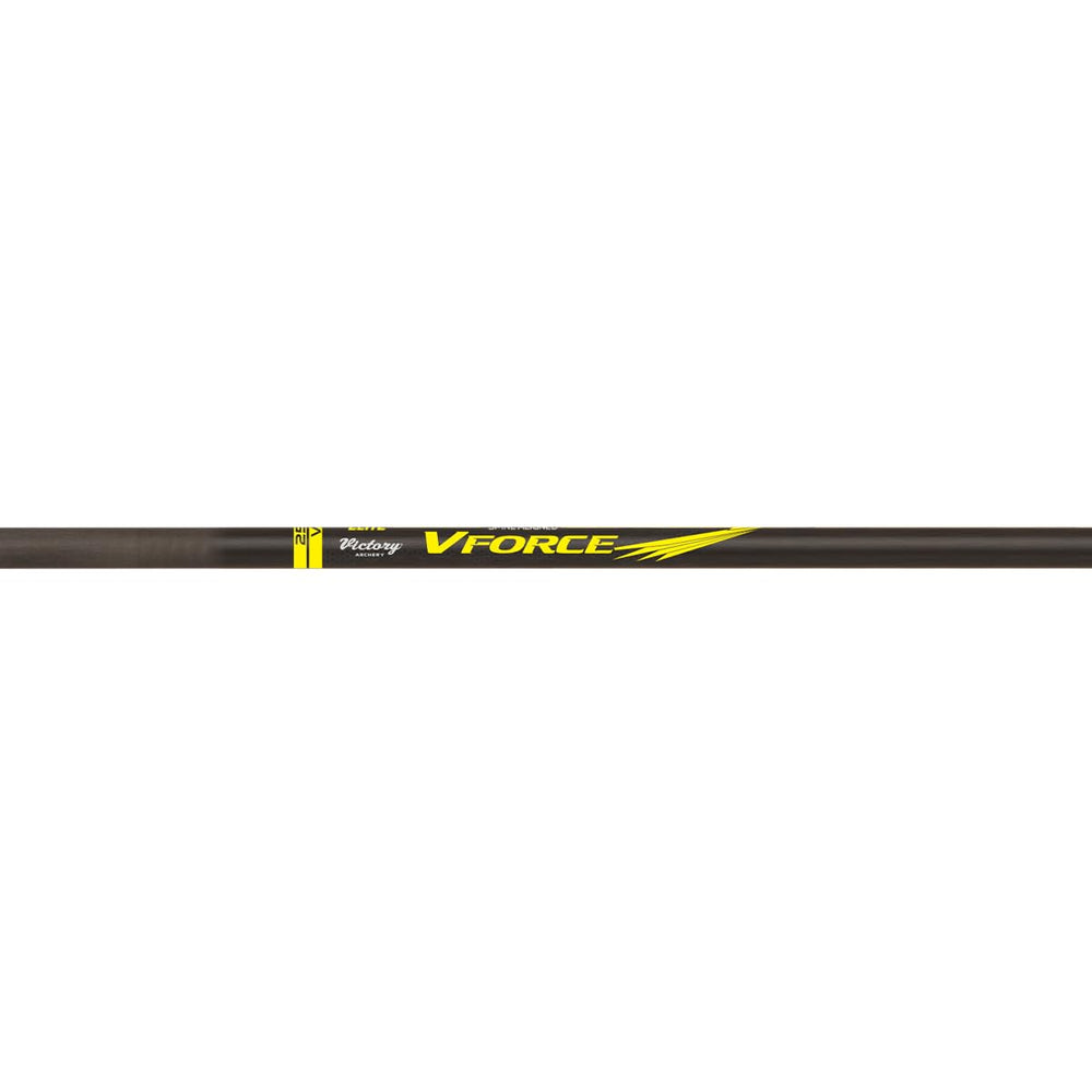 Victory Archery VForce 0.245 arrow shaft with standard diameter for precise hunting setups.