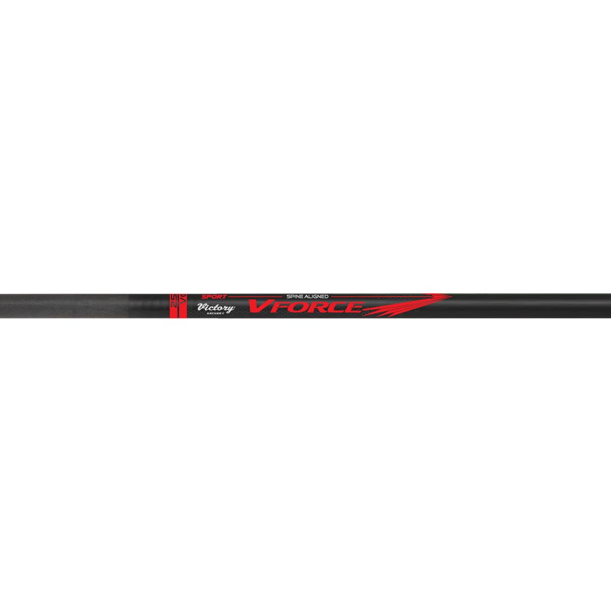 Victory Archery VForce 0.245 bare shafts prepared for tuning and testing