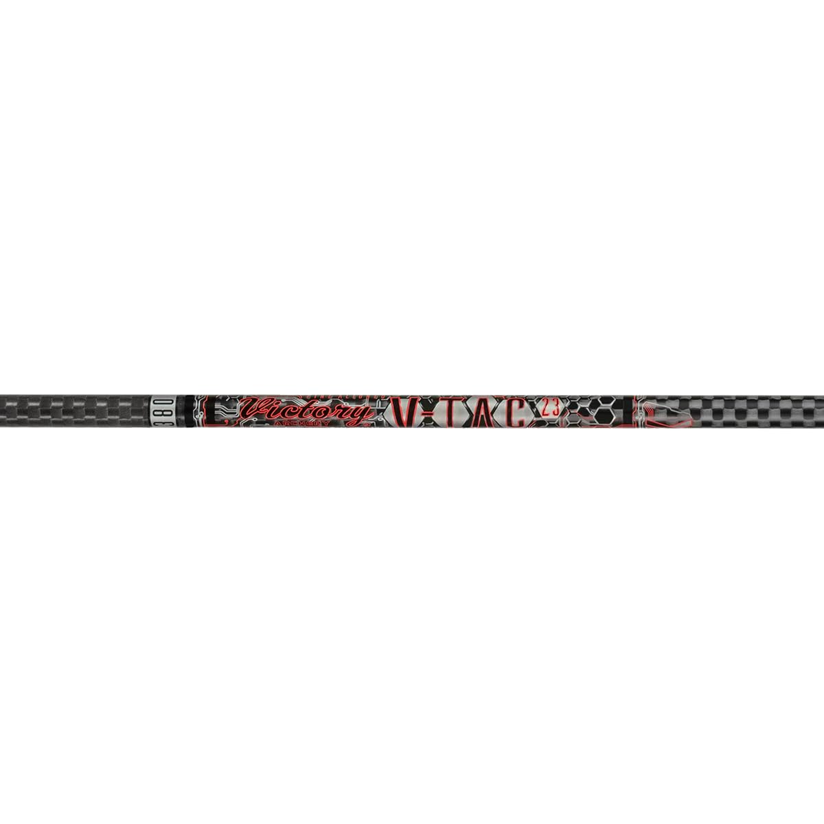 Victory Archery VTAC23 0.314 inch large-diameter arrow ready for precision target practice.
