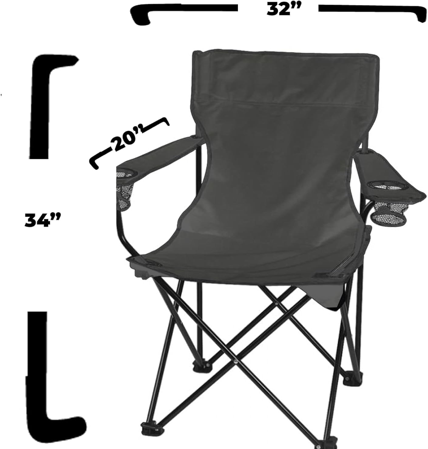 VictorStore camping chair showing waterproof surface for all weather use