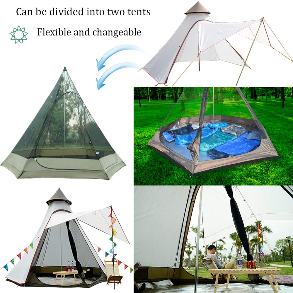 Vidalido 12x10x8 dome setup-in-minutes image highlights quick, tool-free assembly.