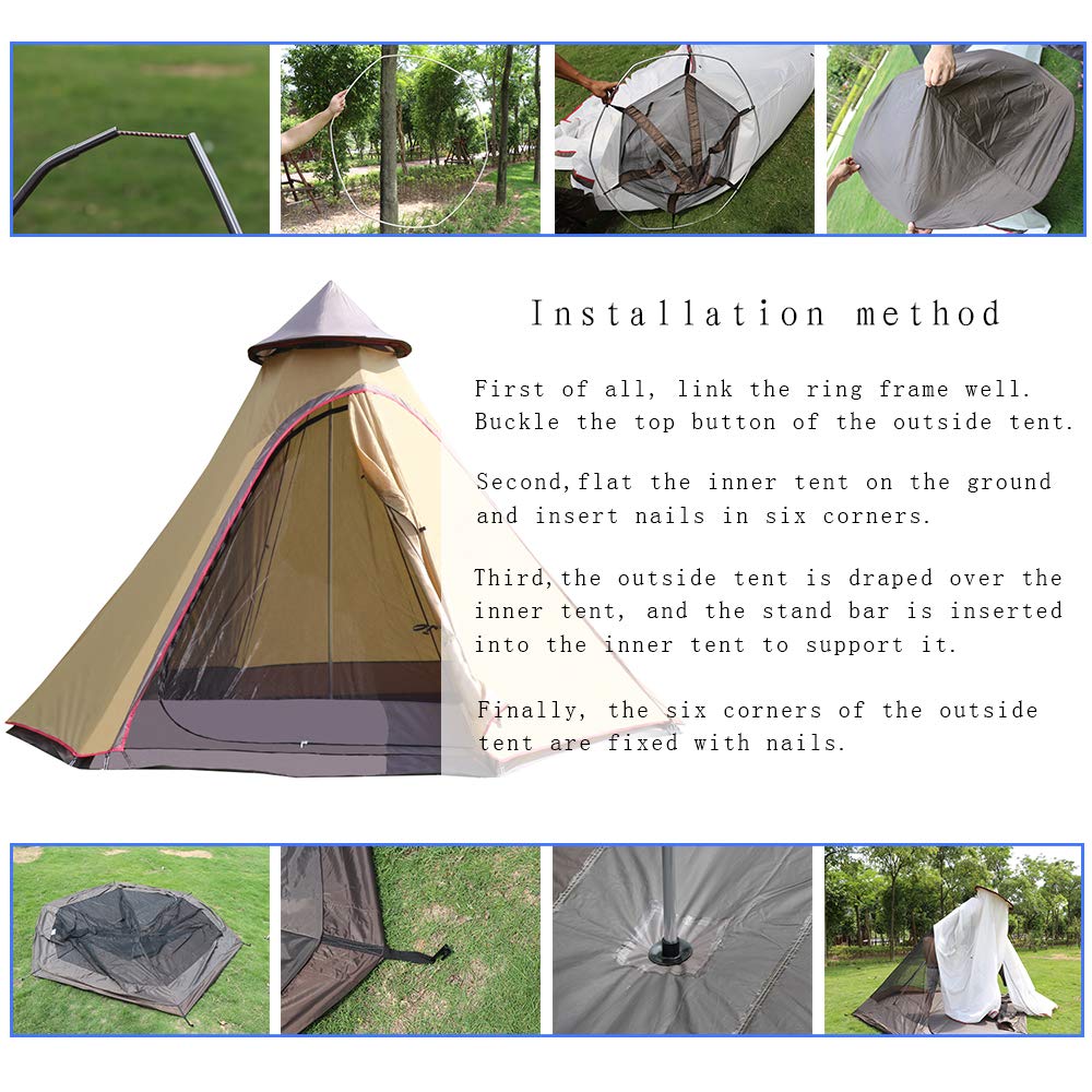 Vidalido waterproof windproof design handles rain and wind for confidence.