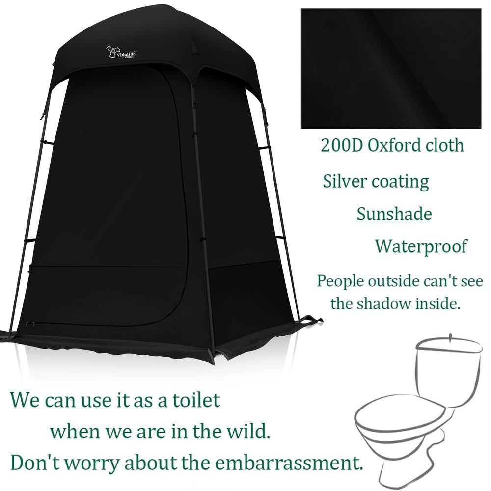 Vidalido beach-use tent provides private changing shelter by the water