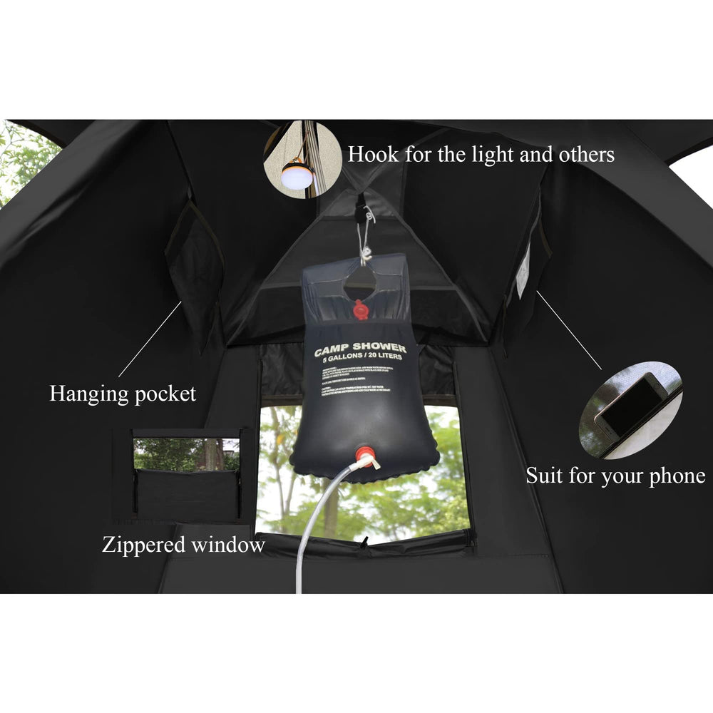 Vidalido packed tent compact for car trips and storage