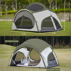 Vidalido tent with large mesh doors for airflow and bug protection