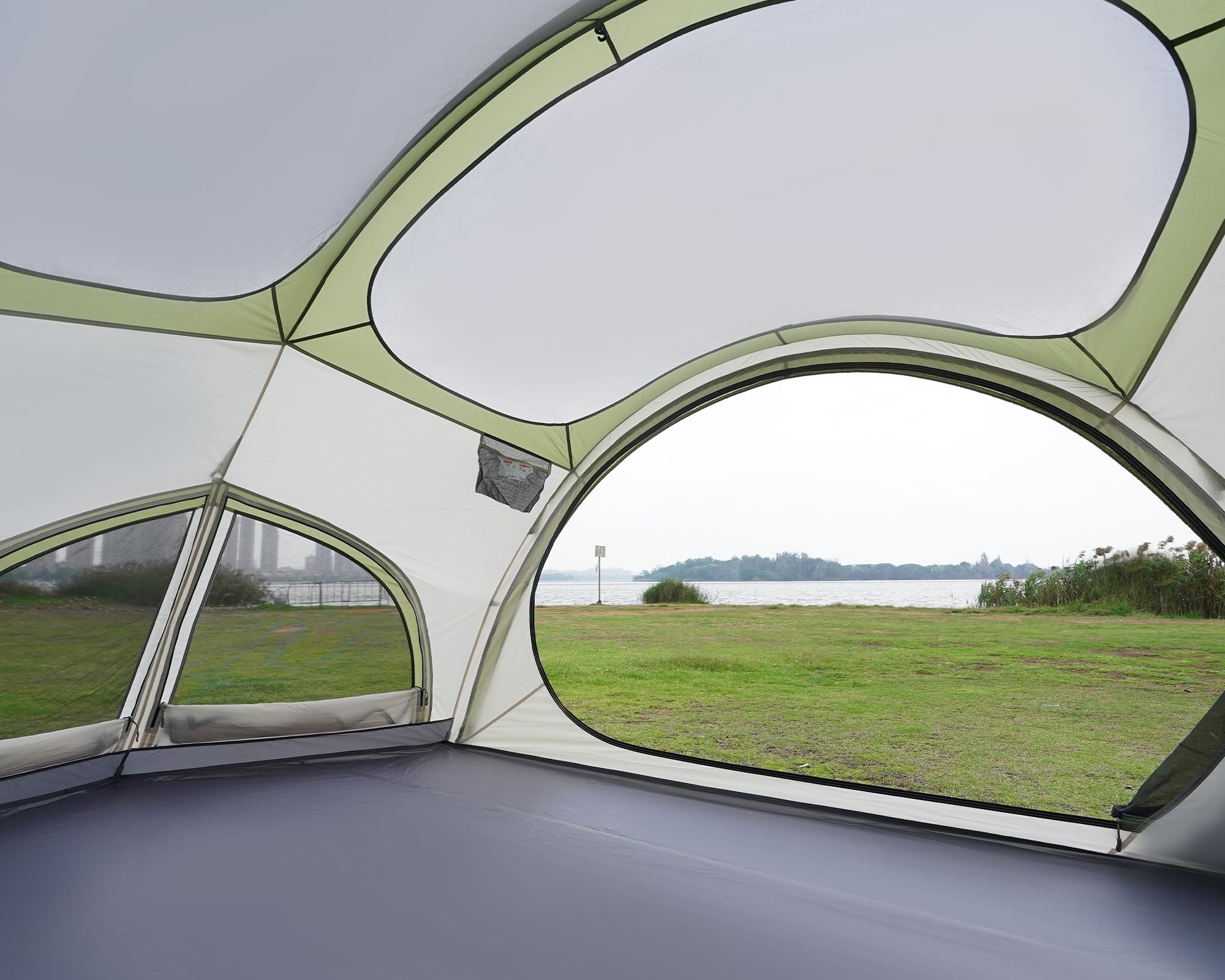 Vidalido tent top mesh roof for star gazing and natural light